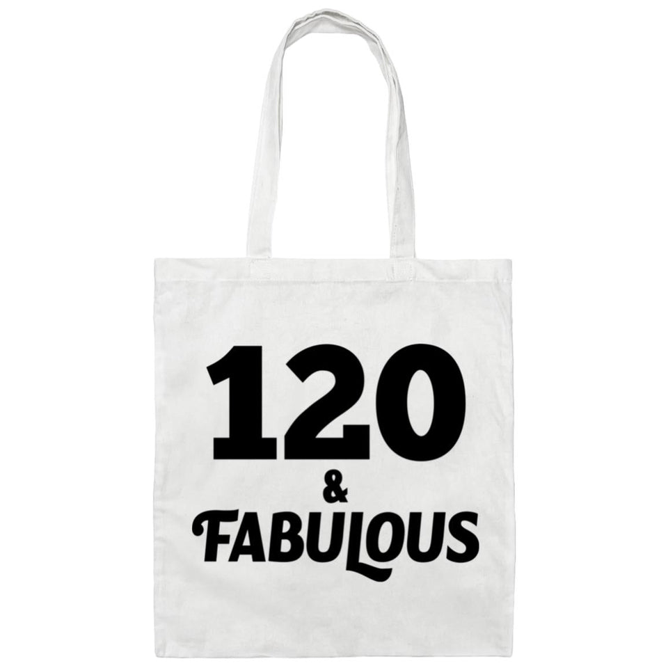 120th Birthday 120 & Fabulous - Tote Bag White