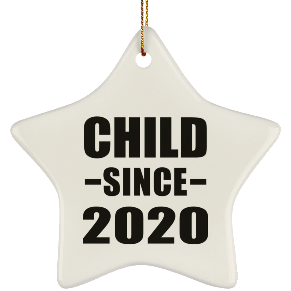 Child Since 2020 - Star Ornament