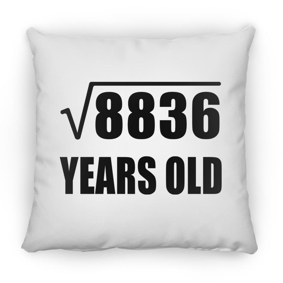 94th Birthday Square Root of 8836 Years Old - Throw Pillow