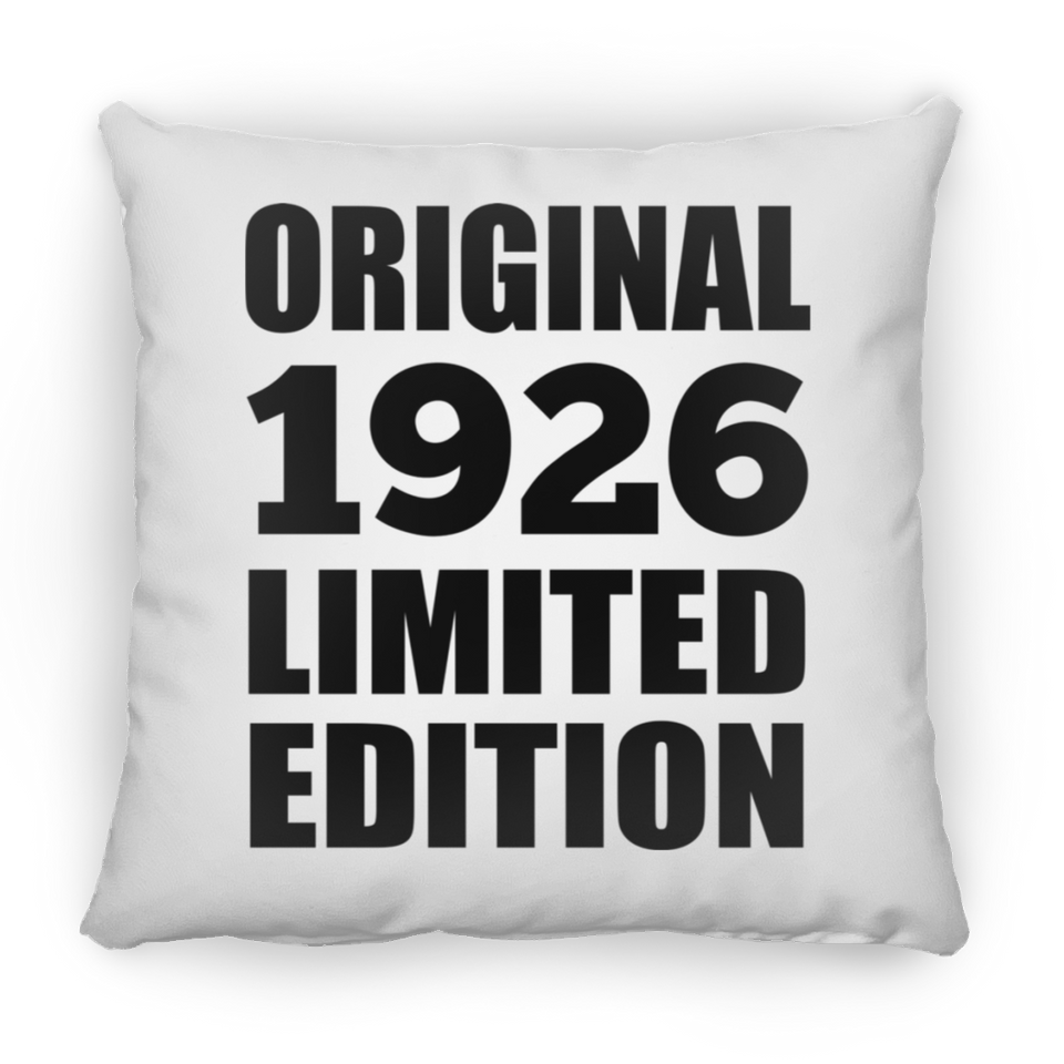 98th Birthday Original 1926 Limited Edition - Throw Pillow