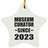 Museum Curator Since 2023 - Star Ornament