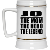 Jo The Mom The Hero The Legend - Beer Stein