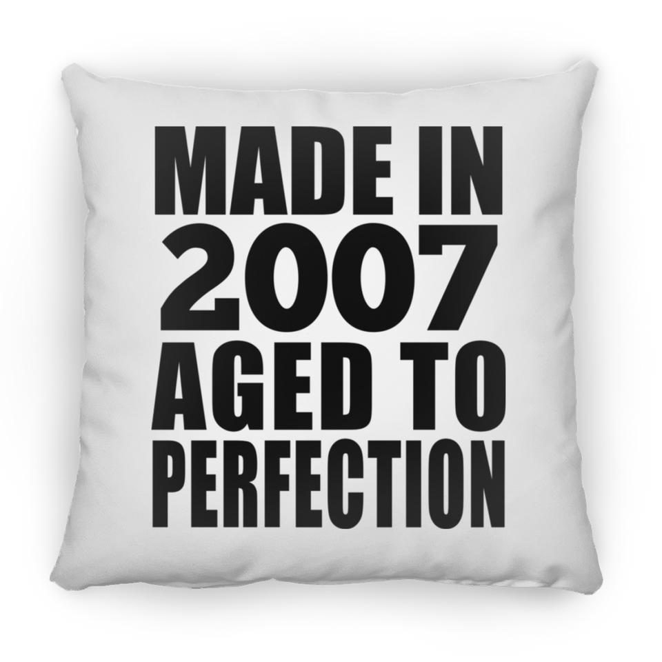17th Birthday Made In 2007 Aged to Perfection - Throw Pillow