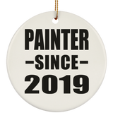 Painter Since 2019 - Circle Ornament