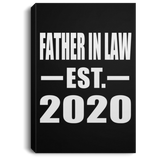 Father In Law Established EST. 2020 - Canvas Portrait