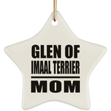Glen Of Imaal Terrier Mom - Star Ornament