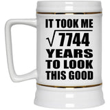88th Birthday Took Square Root of 7744 Years To Look Good - Beer Stein