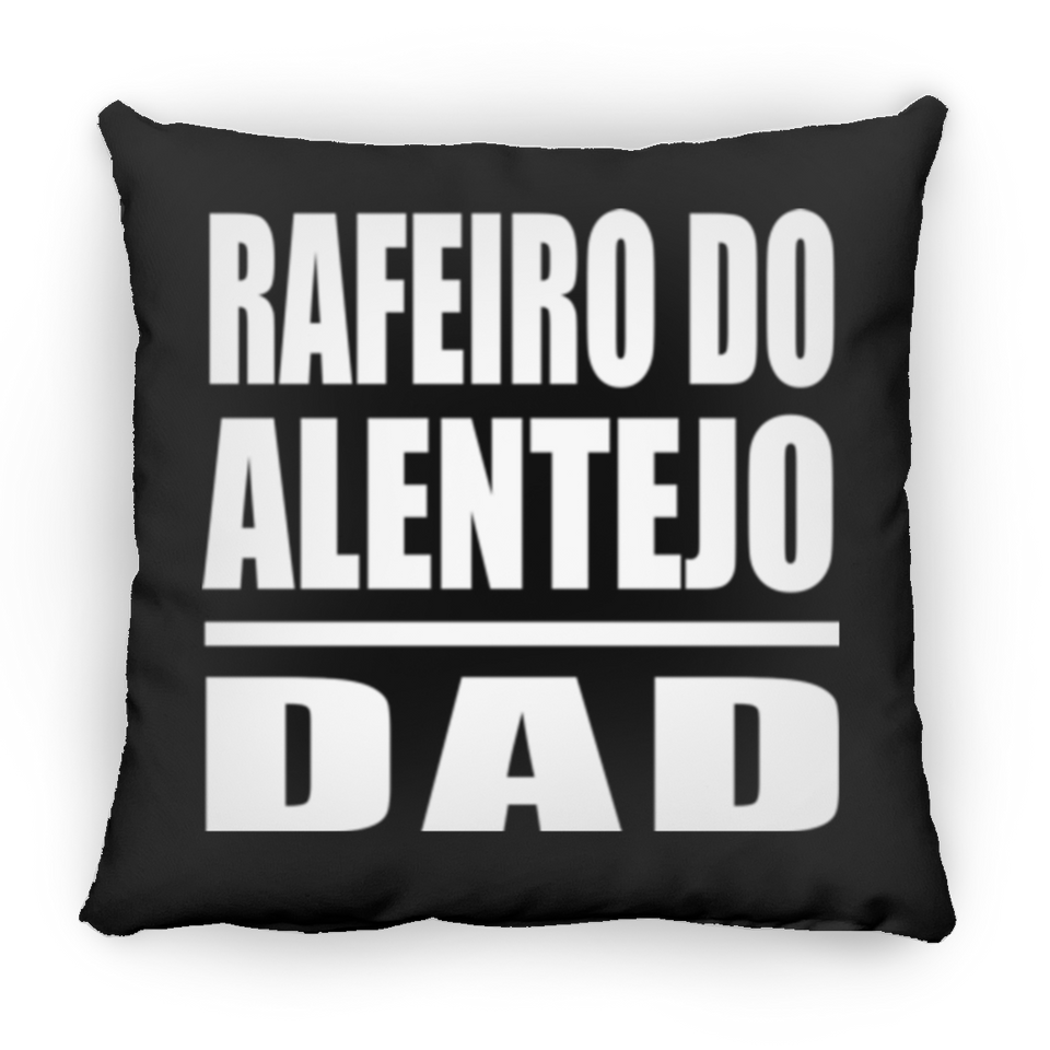 Rafeiro Do Alentejo Dad - Throw Pillow Black