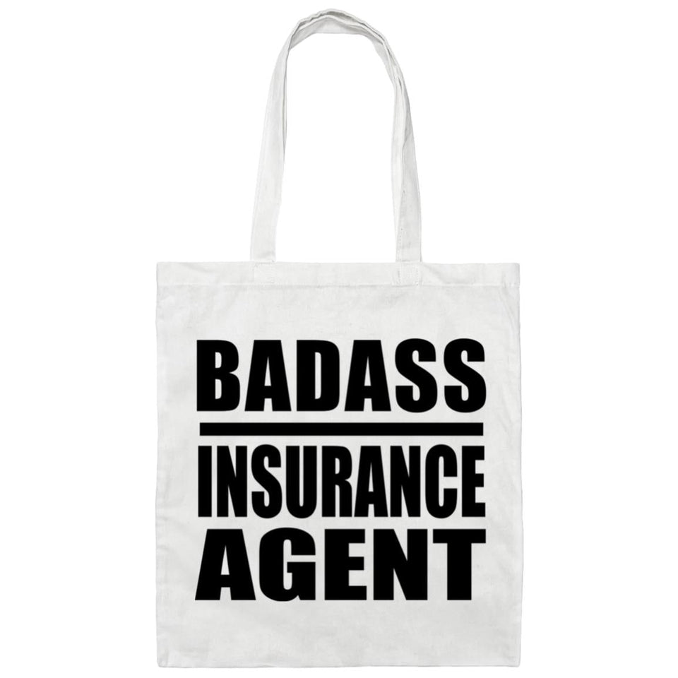 Badass Insurance Agent - Tote Bag White