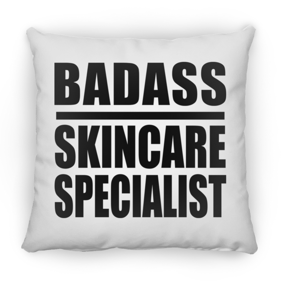 Badass Skincare Specialist - Throw Pillow