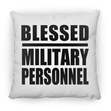 Blessed Military Personnel - Throw Pillow