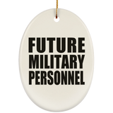 Future Military Personnel - Oval Ornament