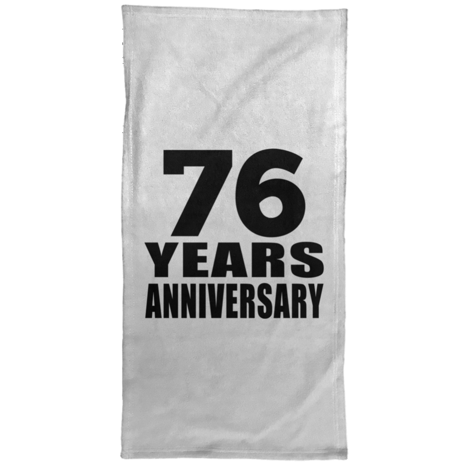 76th Anniversary 76 Years Anniversary - Hand Towel