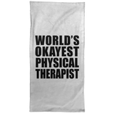 World's Okayest Physical Therapist - Hand Towel