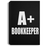 A+ Bookkeeper - Canvas Portrait