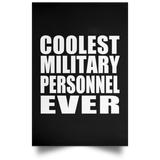 Coolest Military Personnel Ever - Poster Portrait