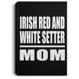 Irish Red And White Setter Mom - Canvas Portrait