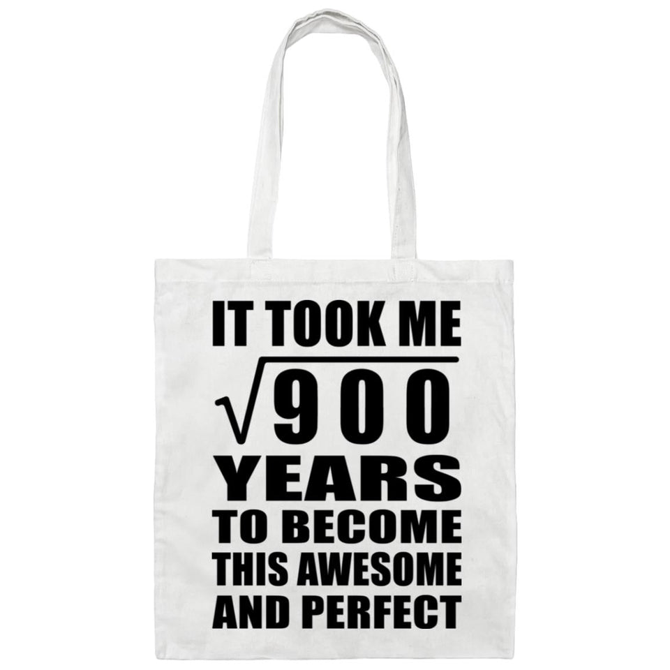 30th Birthday Took Square Root of 900 Years To Awesome - Tote Bag White