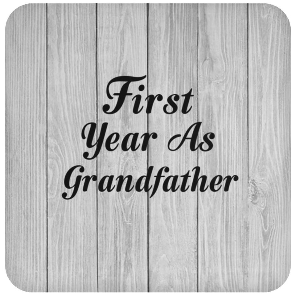 First Year As Grandfather - Drink Coaster F