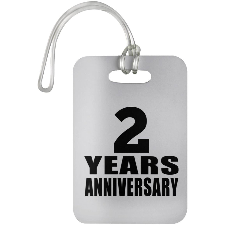 2nd Anniversary 2 Years Anniversary - Luggage Bag Tag