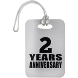 2nd Anniversary 2 Years Anniversary - Luggage Bag Tag