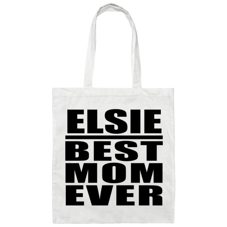 Elsie Best Mom Ever - Tote Bag White