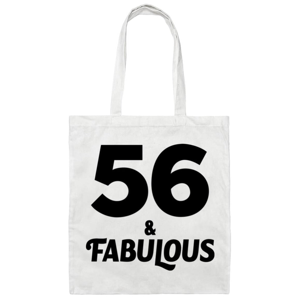 56th Birthday 56 & Fabulous - Tote Bag White