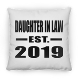 Daughter In Law Established EST. 2019 - Throw Pillow