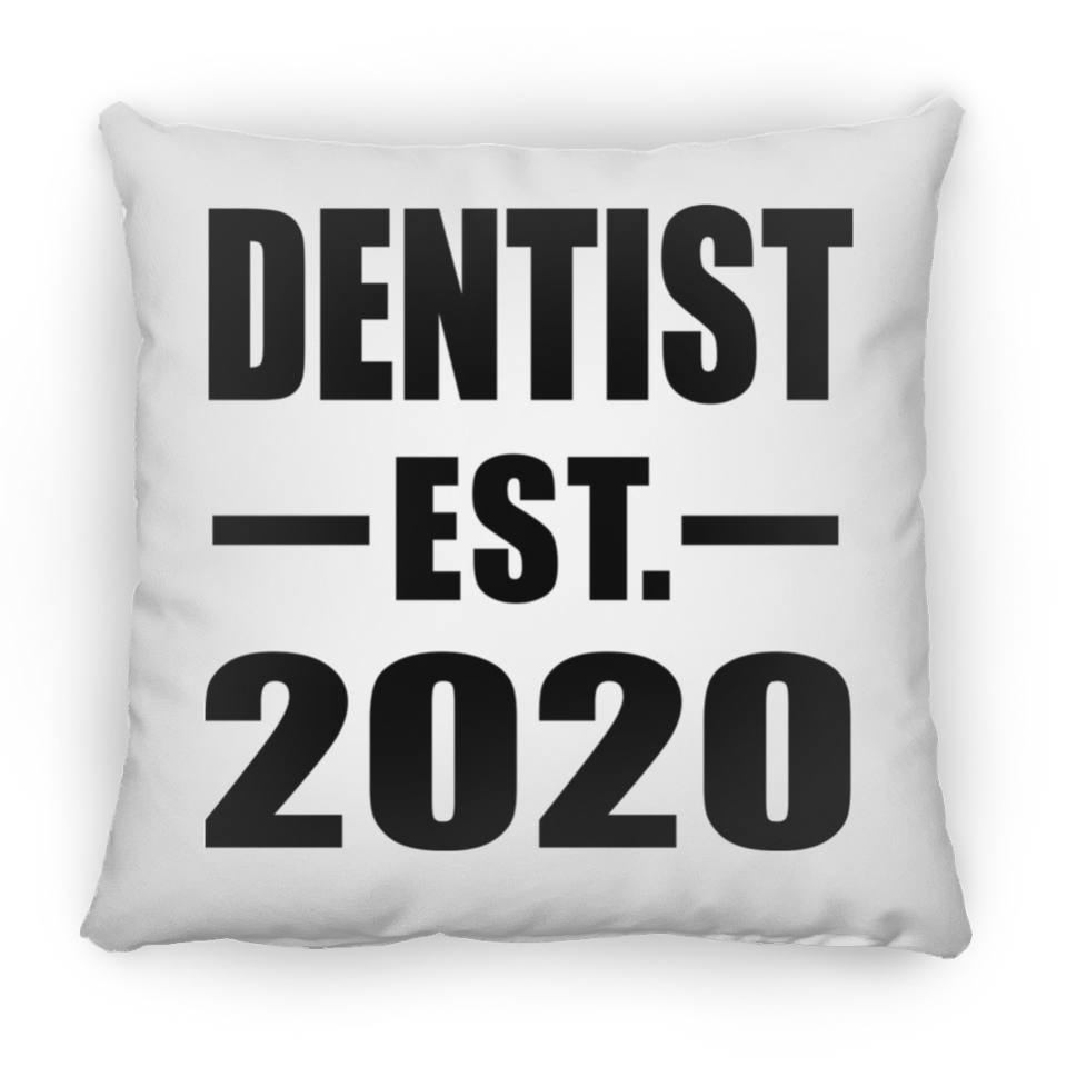 Dentist Established EST. 2020 - Throw Pillow