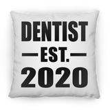 Dentist Established EST. 2020 - Throw Pillow