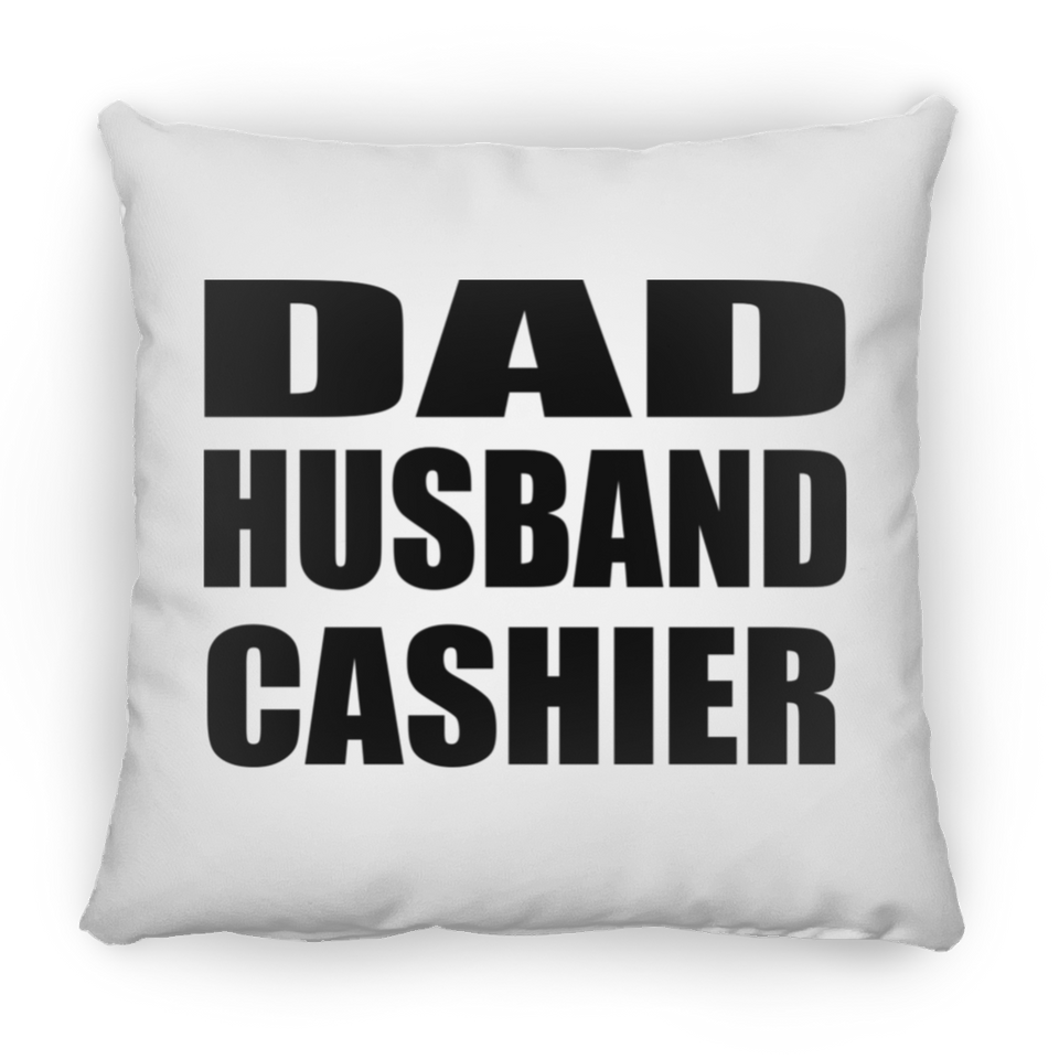 Dad Husband Cashier - Throw Pillow