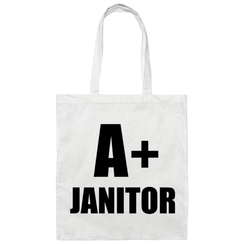 A+ Janitor - Tote Bag White