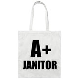 A+ Janitor - Tote Bag White