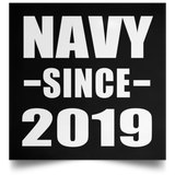 Navy Since 2019 - Poster Square