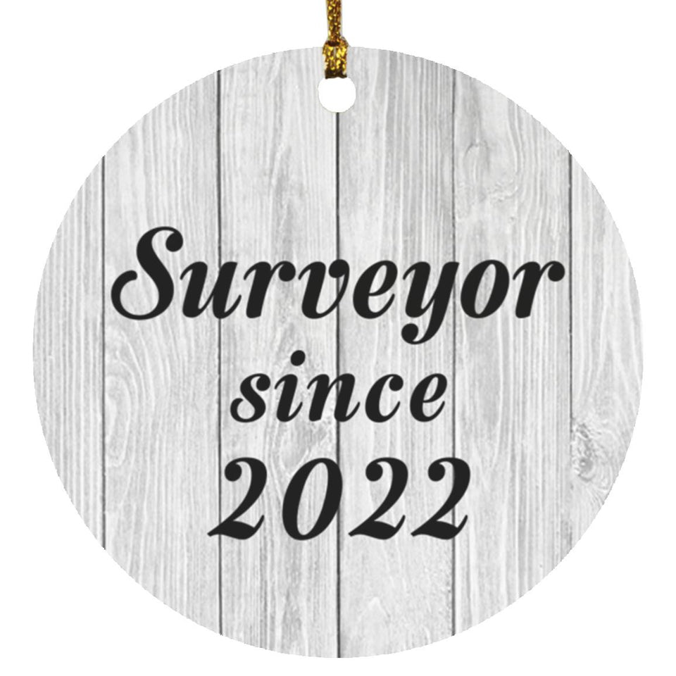 Surveyor Since 2022 - Circle Ornament F