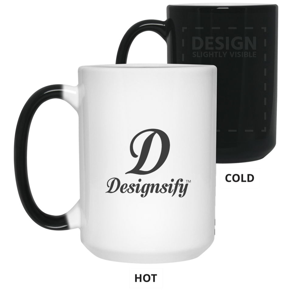 Designsify Logo - 15 Oz Color Changing Mug