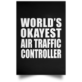 World's Okayest Air Traffic Controller - Poster Portrait