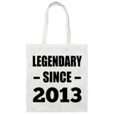 11th Birthday Legendary Since 2013 - Tote Bag White