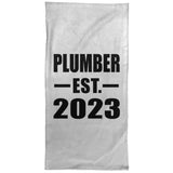 Plumber Established EST. 2023 - Hand Towel