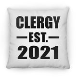 Clergy Established EST. 2021 - Throw Pillow