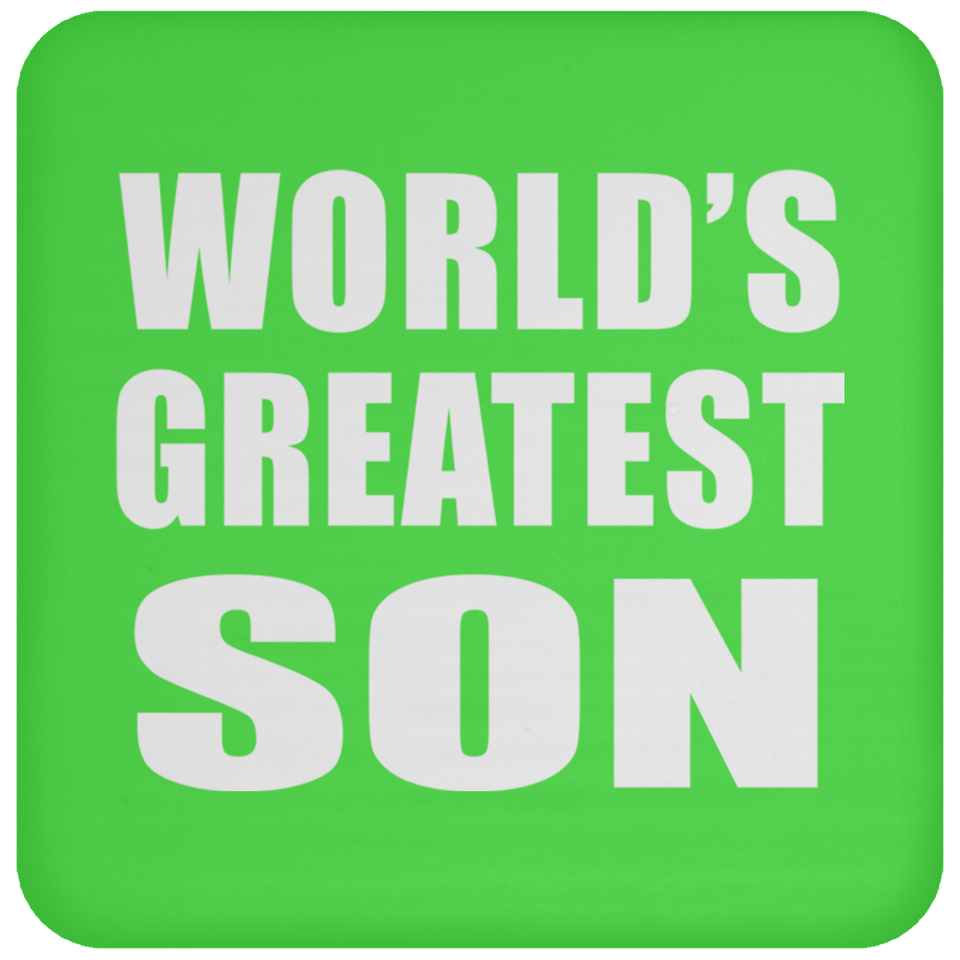 World's Greatest Son - Drink Coaster