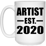 Artist Established EST. 2020 - 15oz Coffee Mug