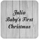 Julio Baby's First Christmas - Drink Coaster F