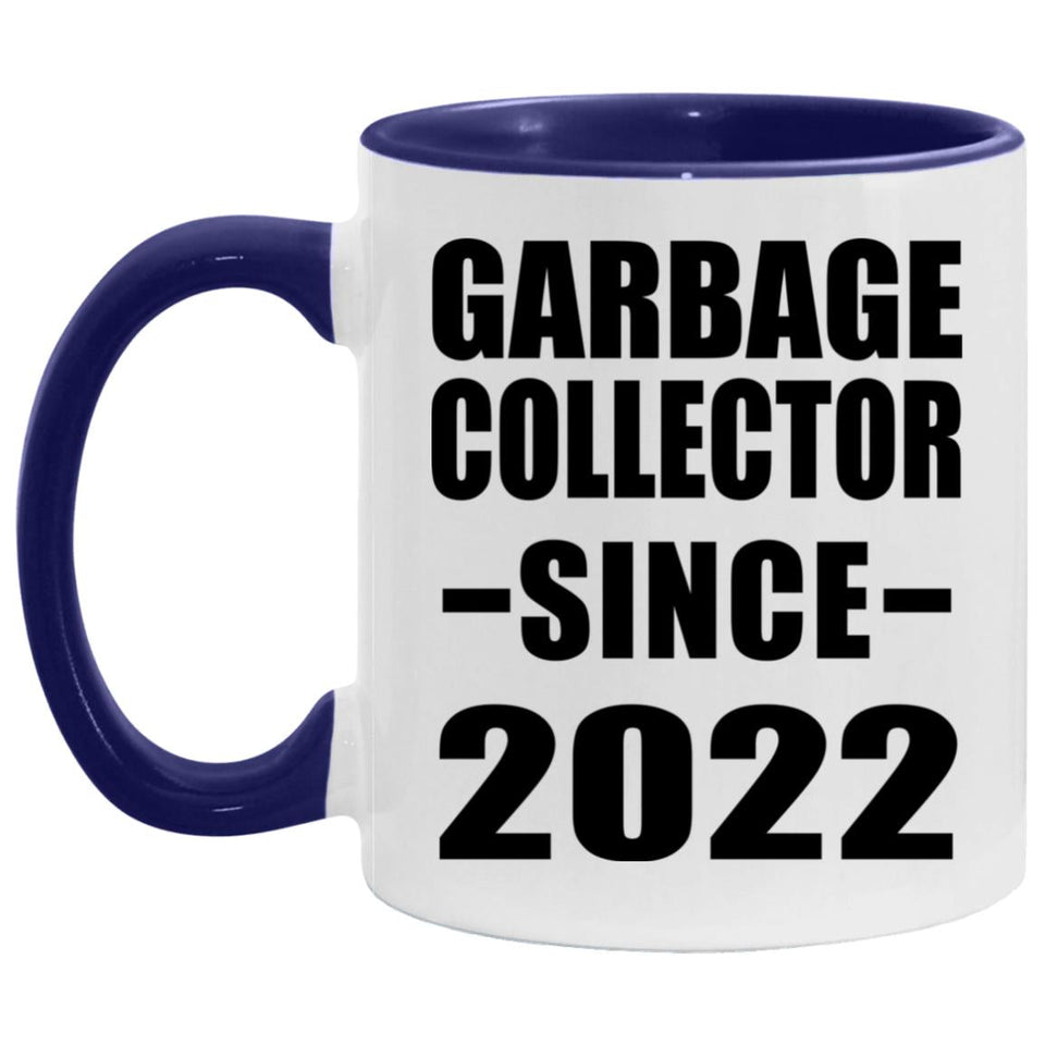 Garbage Collector Since 2022 - 11oz Accent Mug Purple