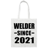 Welder Since 2021 - Tote Bag White