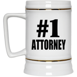 Number One #1 Attorney - Beer Stein