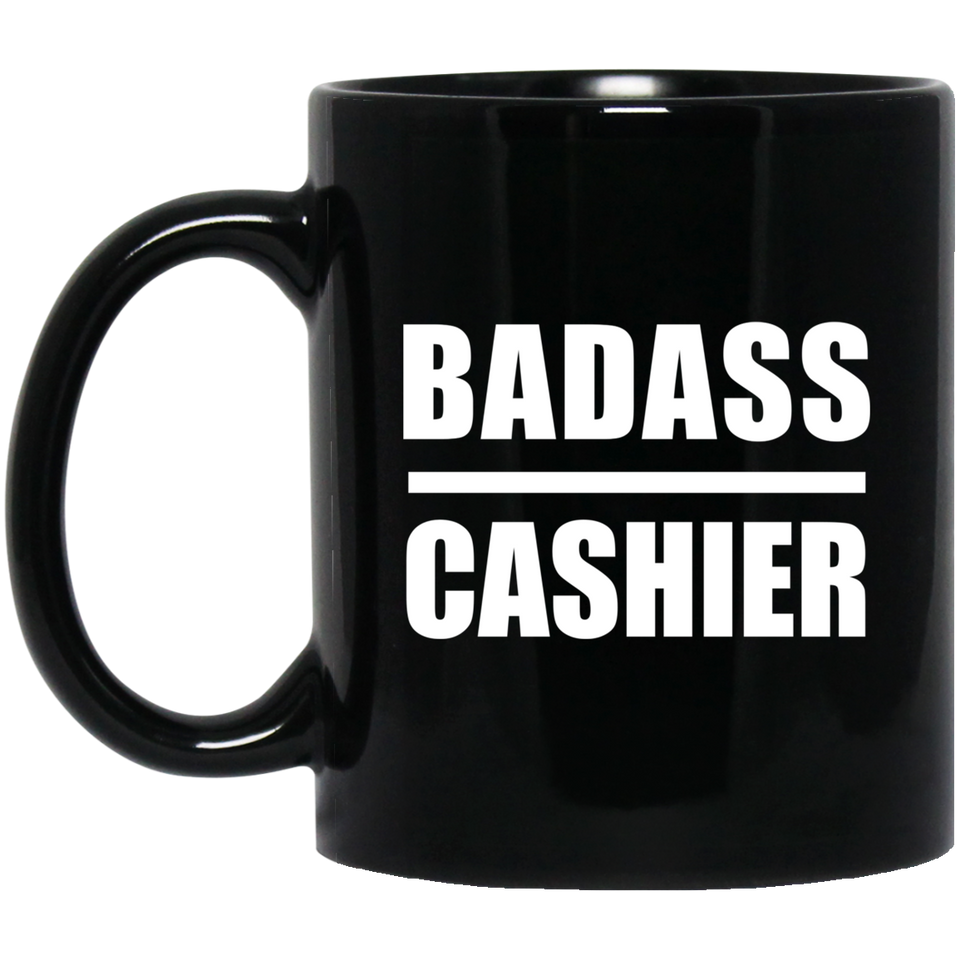 Badass Cashier - 11oz Coffee Mug Black