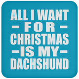 All I Want For Christmas Is My Dachshund - Coaster