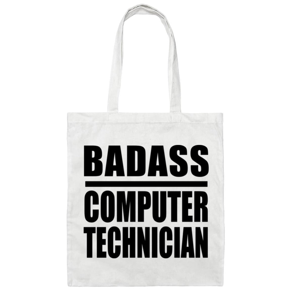 Badass Computer Technician - Tote Bag White