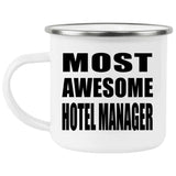 Most Awesome Hotel Manager - 12oz Camping Mug